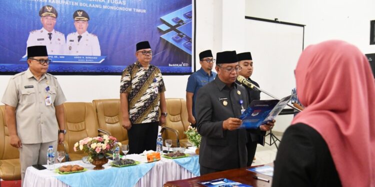 Boltim Bangkit, OPPO – ARGO Gelar Roling Jabatan, Berikut Nama – Nama ASN yang Dilantik