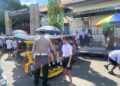 IPTU Luster Simanjuntak “Warning” Sopir Bentor Angkut Siswa Lebih Dari 2 Orang