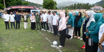 Rosita Pobela Apresiasi Turnamen Sepak Bola TP-PKK Boltim Cup 2025