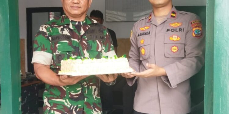 IPDA Adrianto Beri Kejutan di Koramil 1303-02/Passi