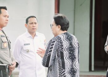 Dukung Program Pemenuhan Gizi Masyarakat, AKBP Irwanto dan Kompol Romel Pontoh Cek Langsung Kesiapan SPPG