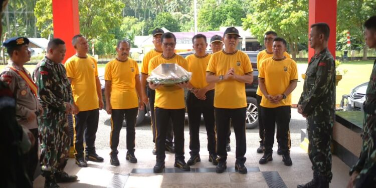 Kompol Romel Pontoh Beri Kejutan di Mako Batalyon Brimob Inuai