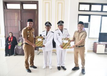 Pj. Sangadi Togid dan Bangunan Wuwuk Resmi Berganti, Bupati Oskar Manoppo Tegaskan Layani Masyarakat Tanpa Membedakan