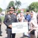 Kapolres Irwanto Serahkan Bantuan UMKM di Upacara HBN ke-77