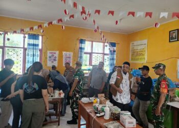 Kodim 1303/Bolmong Kirimkan Prajurit Bantu Kegiatan Khitanan Massal di Lolak