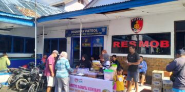 Luar Biasa..Resmob Polres Kotamobagu Berbagi Berkah