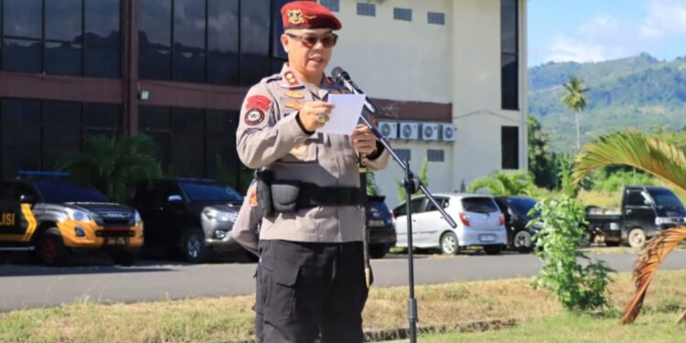 AKBP Golfried Hasiholan Pimpin Upacara Hari Kesadaran Nasional 2026