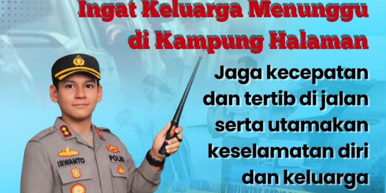 Kapolres Kotamobagu Ingatkan Pemudik: “Gas Ditahan, Rindu Dilepaskan” Demi Keselamatan Keluarga