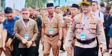AKBP Golfried Hasiholan & Forkopimda Boltim Hadiri Rakornas Pemerintah Pusat dan Daerah di Sentul
