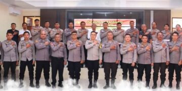 Wakapolres Romel Pontoh Terima Supervisi Bidkeu Polda Sulut Tahap I 2026