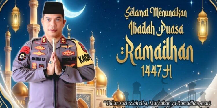 Marhaban Ya Ramadhan, Pesan Damai Kapolres Boltim AKBP Golfried Hasiholan untuk Masyarakat