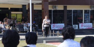 Wakapolres Romel Pontoh Pimpin Apel Operasi Keselamatan Samrat 2026