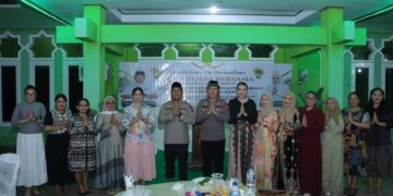 Kompak, Kapolres dan Wakapolres Kotamobagu Rajut Kebersamaan di Masjid Al-Mustaqim: ‘Ramadan Momentum Pererat Silaturahmi’