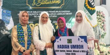 Eratkan Ukhuwah, Rosita Pobela Hadiri Silaturahmi BKMT se- Sulut di Kotamobagu