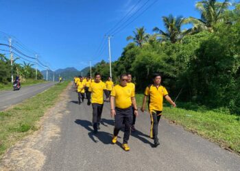 Bukan Sekadar Olahraga, Aksi ‘Gas Poll’ Kapolres Golfried Hasiholan Ubah Wajah Mako Jadi Lebih Asri