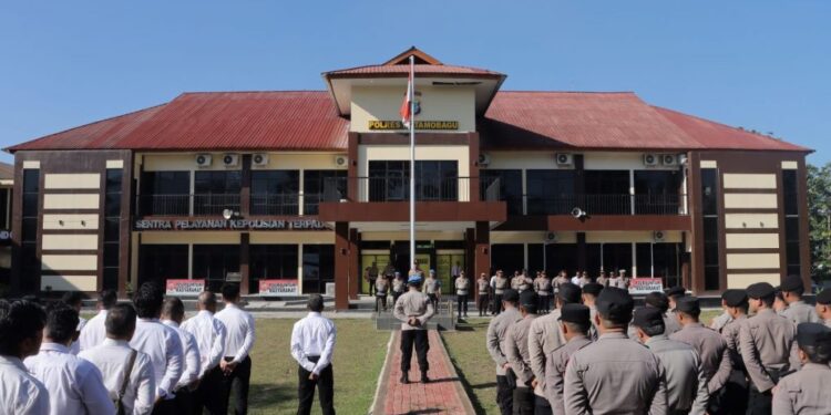 Tegas, Ini Pesan AKBP Irwanto ke Personil Polres Kotamobagu dalam Commander Wish